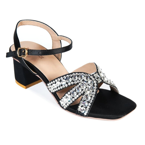 Women Formal Block Heel - 75119S - Block Heel - Walkeaze